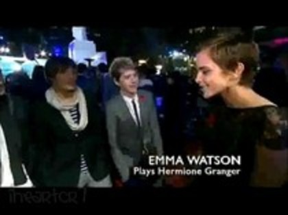  - Emma Watson meets One Direction