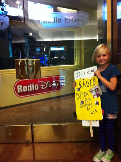 Me at Radio Disney 4 Joey King