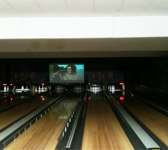 Bowling with the fam... And this music video comes on! AHAHA - I think these pictures are proofs