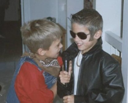 cole=cowboy and I was ELVIS PRESLEY - little boys