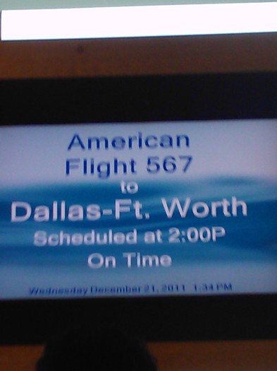 Next stop DFW, I don\'t think Dallas is ready for this