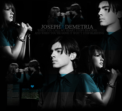 Joseph and Demetria - Jonas Brothers