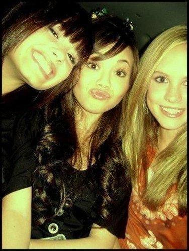Me, Anna and Demi - Me with friends