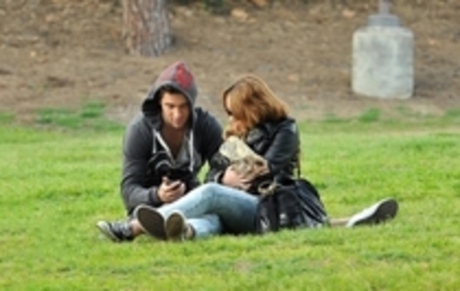 05 02 At Griffith Park in LA with Josh Bowman - Miley Ray Cyrus (27)