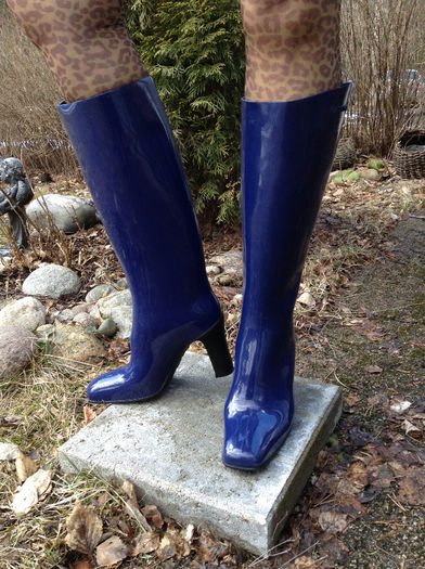 Patric Cox blue 39-04 - Patric Cox Rain boots for sale