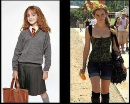 imagesCACMRLAM - Emma Watson then and now