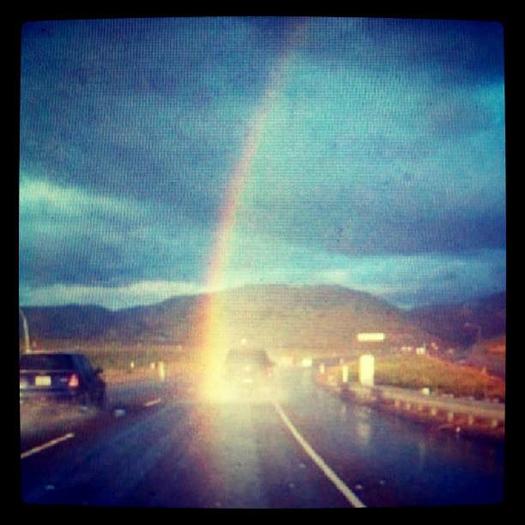 end of the rainbow!
