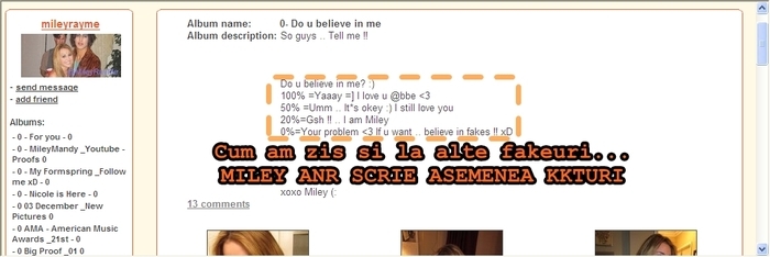 fake 39 - Your MileyRayMe Is Fake