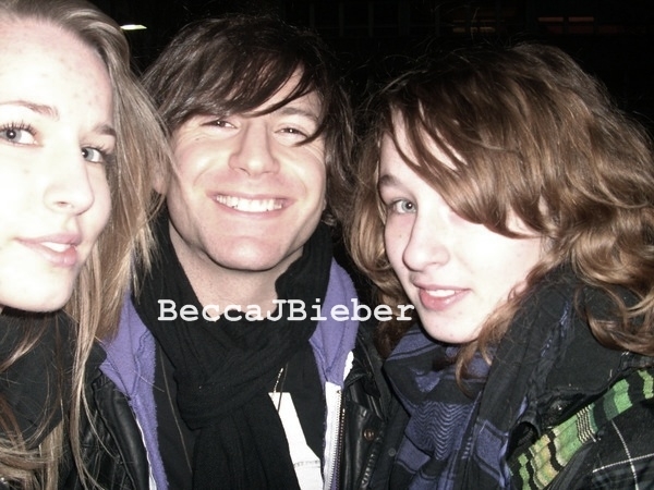 With Dan :) - Me and Jstin Bieber