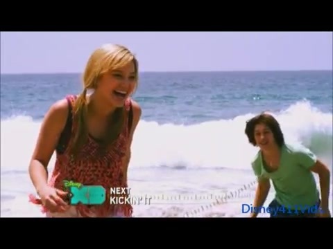 Disney XD\'s _Kickin\' It_ summer bumper with Leo Howard and Olivia Holt 095