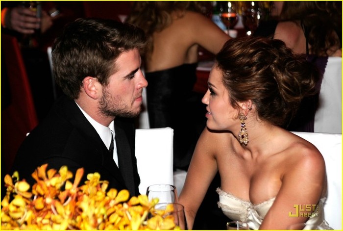 with Liam at oscars 2010
