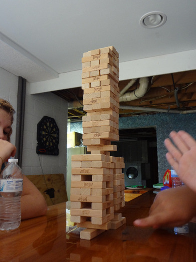 Pool Party and Jenga with friends (5)