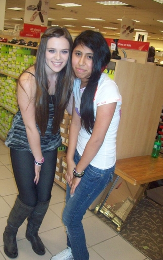 Vanessa and I - Today at mall with wonderful people