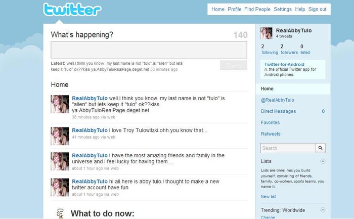 look - 0 0 twitter and formspring proofs