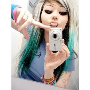  - my blue  hair
