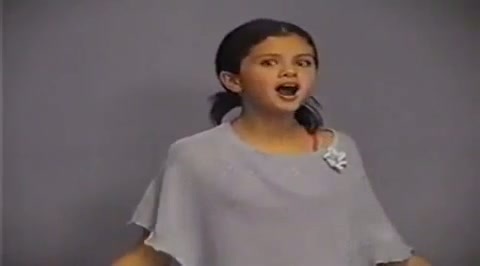 Selena Gomez - Audition Tape for Disney channel HQ 0565