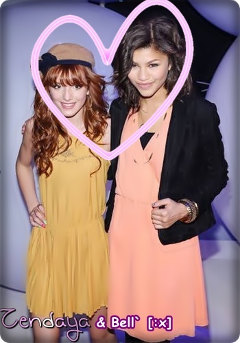 , . Zendaya <33 [:x] with Bella