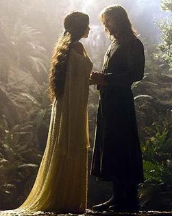 Aragorn and Arwen- lord of the rings