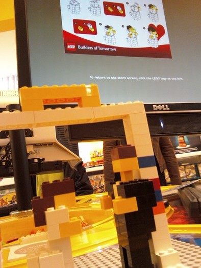 LEGO store, me and shayla - Old proofs_Gosh