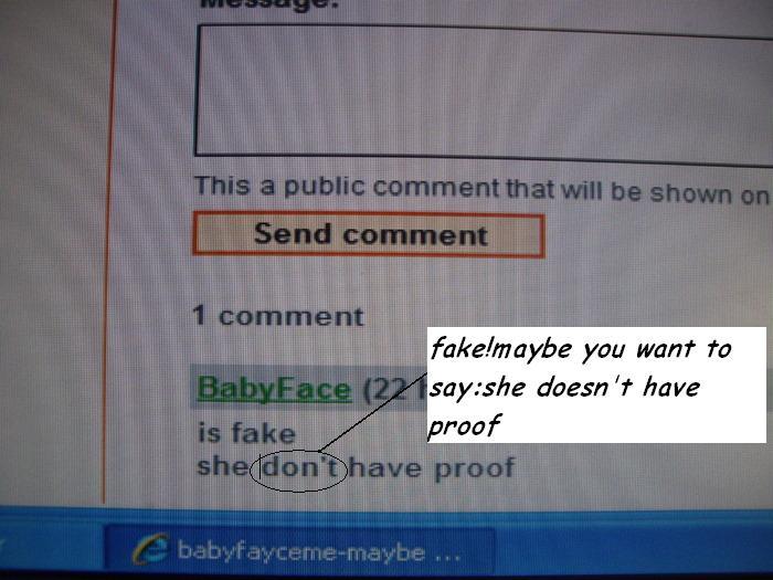  - babyface fake
