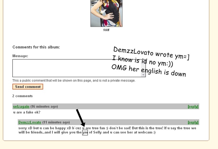 fakeeee - DemzzLovato is a FAKE