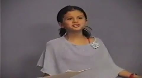 Selena Gomez - Audition Tape for Disney channel HQ 0580