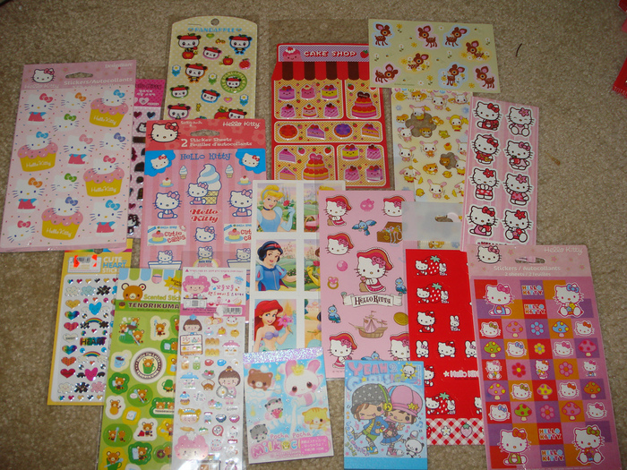 Stickersssss . - 0 I am a HelloKitty-Fan x3