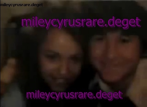 m n mitch - a very rare pics with miley and mitchel