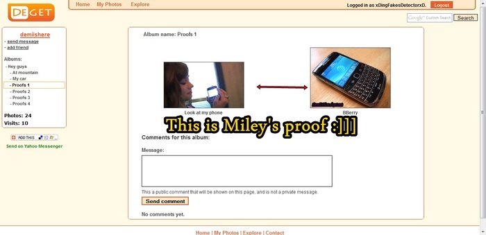 Miley\'s proof