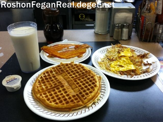 It\'s goin DOWN!!!!! @ the Waffle House.