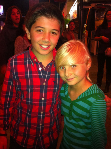 Me and Bradley S Perry - Good Luck Charlie Stars