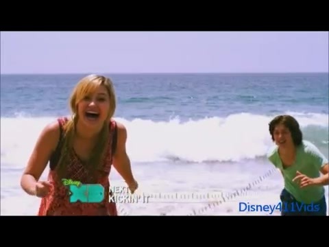 Disney XD\'s _Kickin\' It_ summer bumper with Leo Howard and Olivia Holt 056