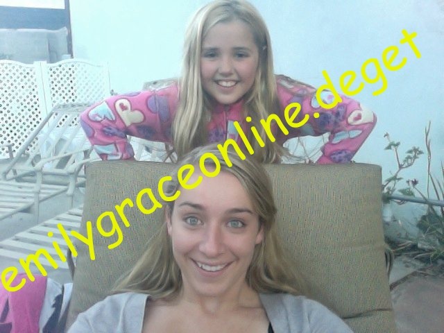 at webcam - me and Brooke Davey