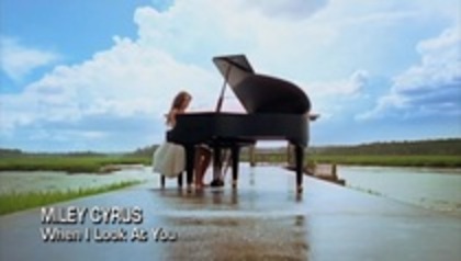 Miley Cyrus When I Look At You (116) - miley cyrus when I look at you