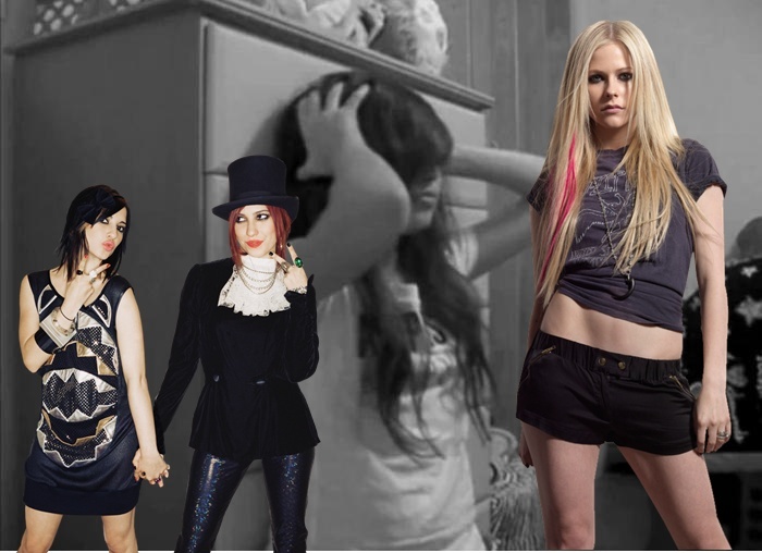 me  avril and  the veronicas