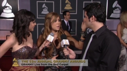 normal_030 - 0  Annual Grammy Awards 2011 - Red Carpet Interview 0