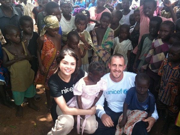 Then we flew to Tamale, Ghana to visit kids who told us about how Unicef is helping them.