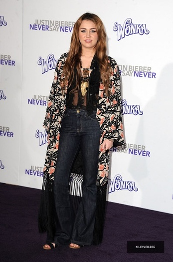 > Never Say Never Premiere <