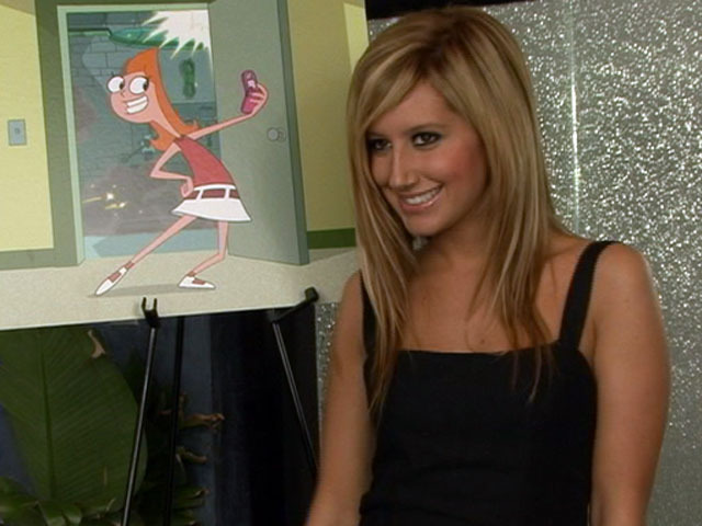 ashley - Ashley looked at Phineas and Ferb on Disney Channe