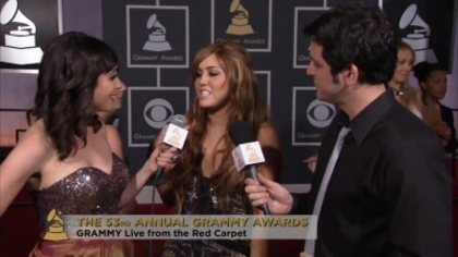 normal_013 - 0  Annual Grammy Awards 2011 - Red Carpet Interview 0