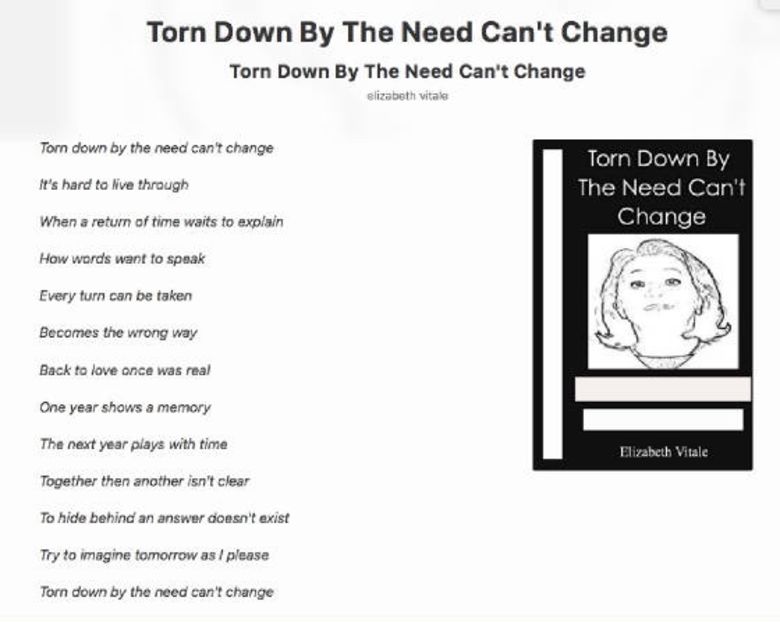 Torn Down By The Need Can't Change