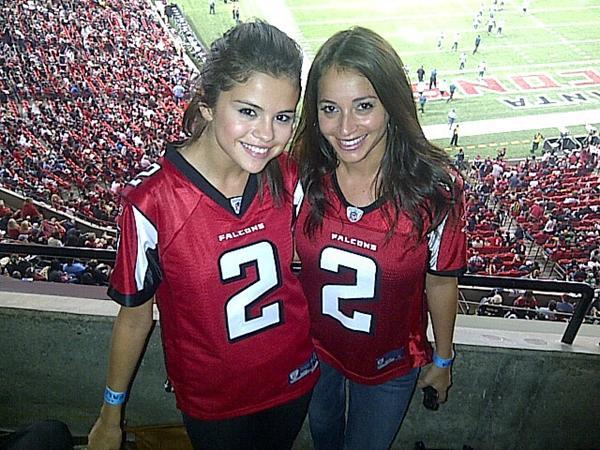 Yayyy RT @CarinMB  I converted  @selenagomez.!! Go Falcons