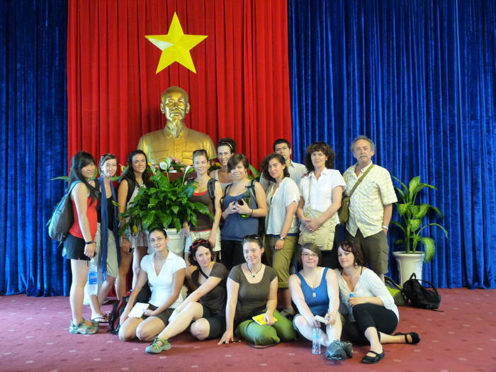 P1000099; in front of Ho Chi Minh
