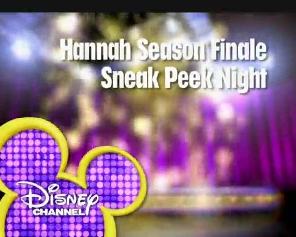 CA5KQ91B 0880 - x Hannah Montana Season Finale Sneak Peek Ad 2