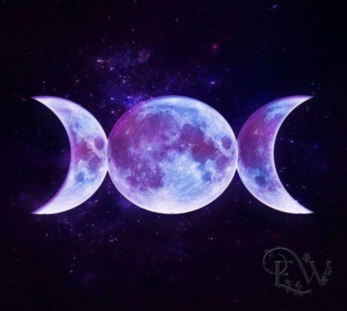 Triple Moon - Witchcraft Symbols