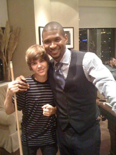 Me and Usher:)