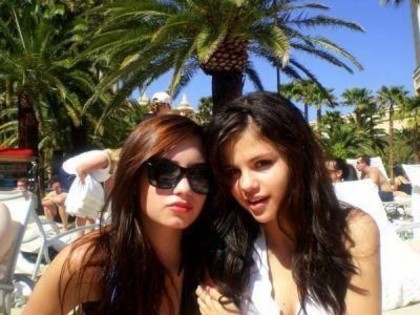 9 - Demi Lovato and Selena Gomez