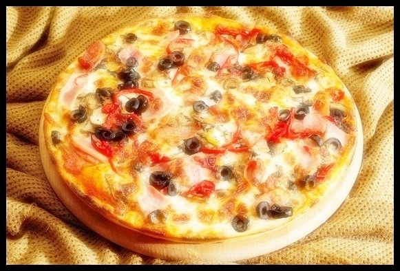 your pizza :)