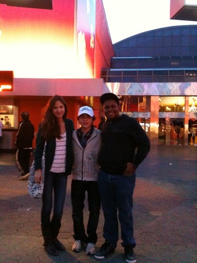 Doc, Kelsey and I at Citywalk