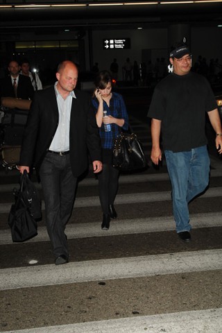 016_7E6 - Demi Lovato Arriving at LAX